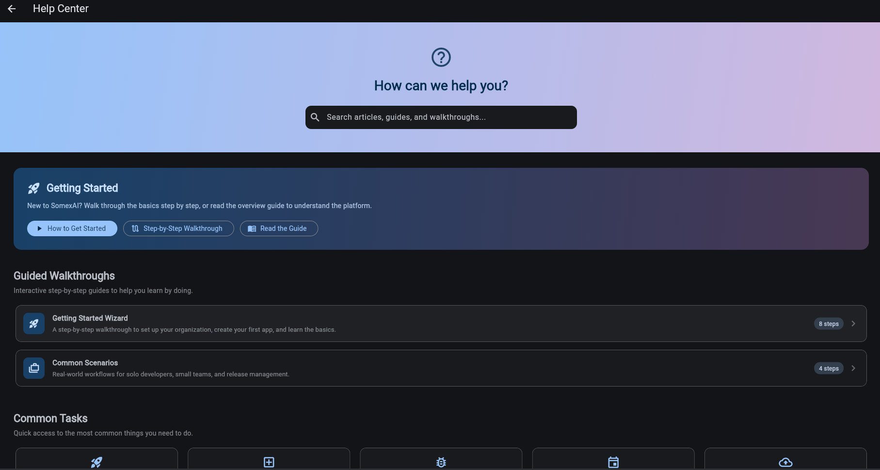 SomexAI Studio OS screenshot