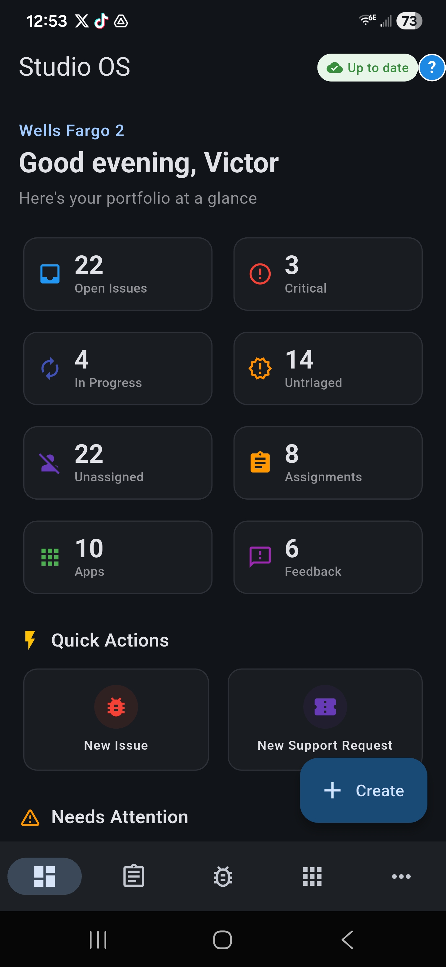Studio OS Android screenshot
