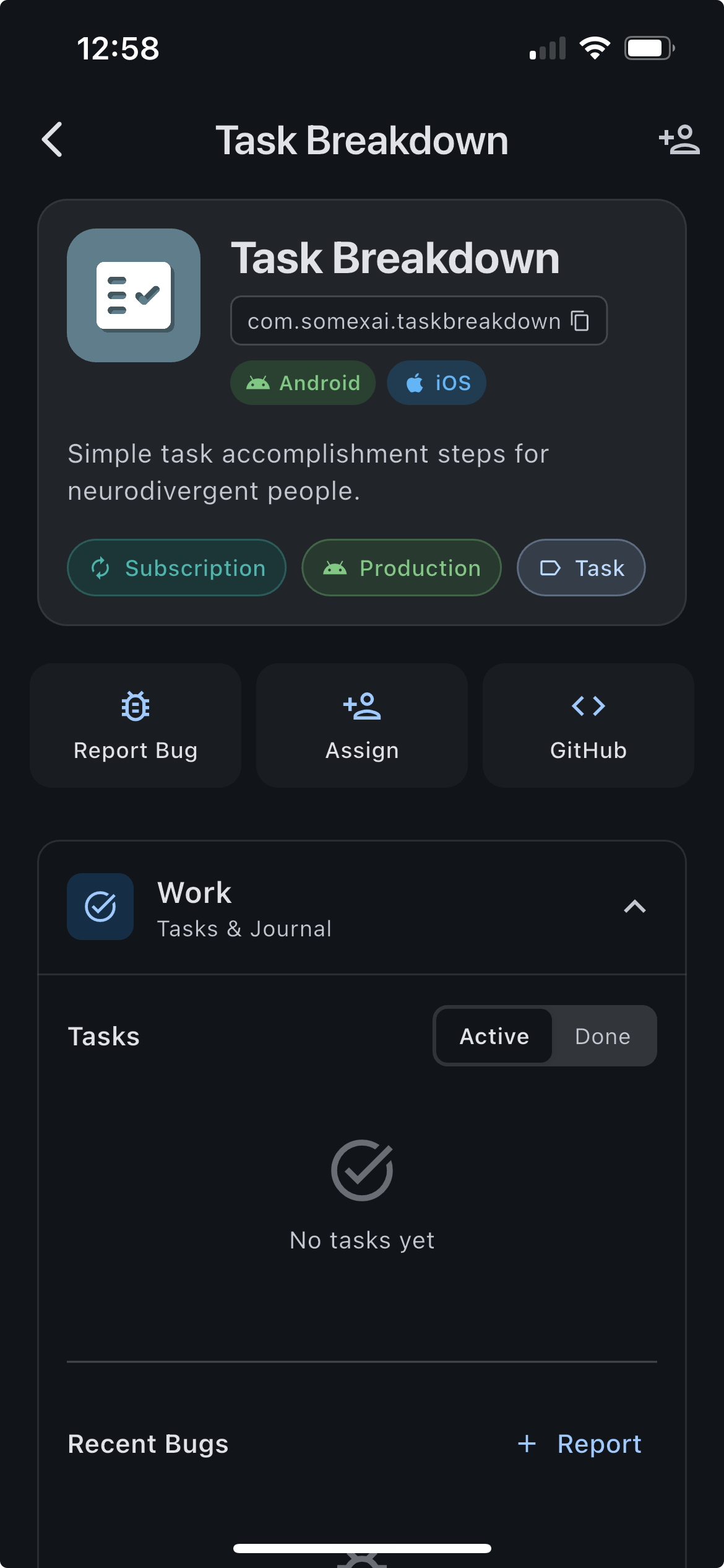 Studio OS iPhone screenshot
